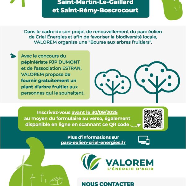 Opération Bourse aux Arbres Fruitiers