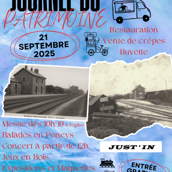 21 SEPTEMBRE : La fête de la Gare