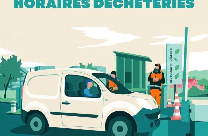 AMÉNAGEMENT DES HORAIRES DE DÉCHETERIES
